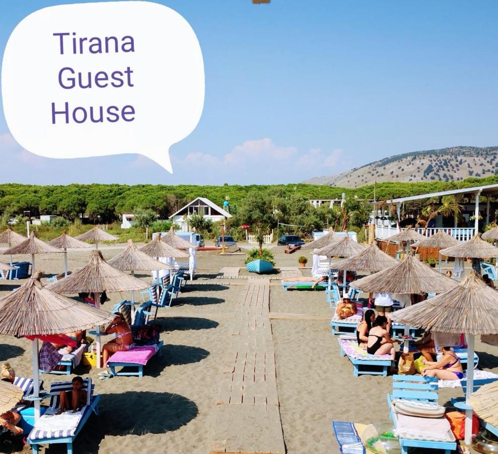 Beachfront, Tirana Guest House Velipojë Esterno foto